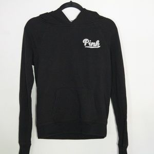 Victoria's Secret Pink Black Hoodie